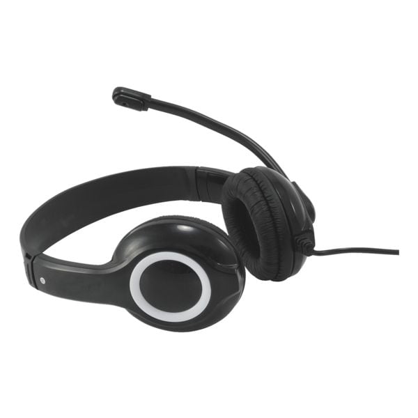 Conceptronic Headset CCHATSTARU2B binaural USB schwarz