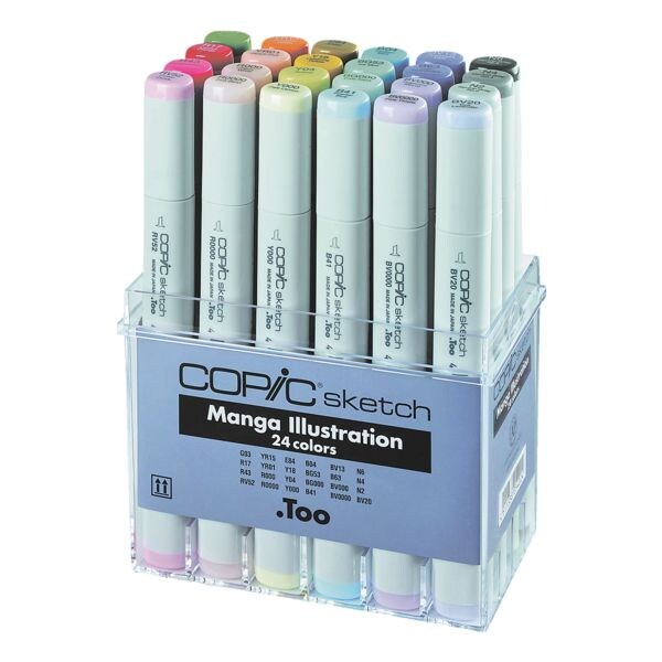 COPIC® Ciao 24er-Set COPIC Layoutmarker »Manga Illustration«