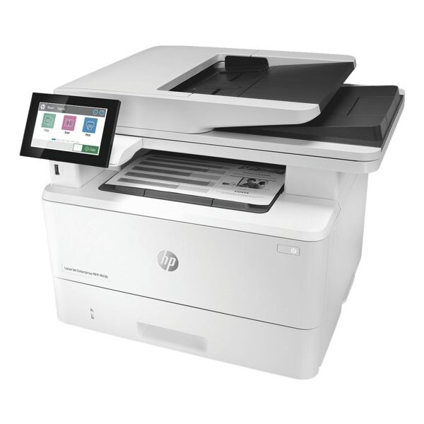 HP Multifunktionsdrucker LaserJet Enterprise M430f, A4 schwarz wei Laserdrucker, 1200 x 1200 dpi, mit LAN