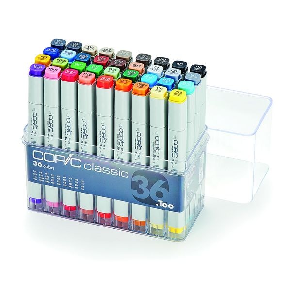 COPIC® Ciao 36er-Set Profi-Layoutmarker »Basis«