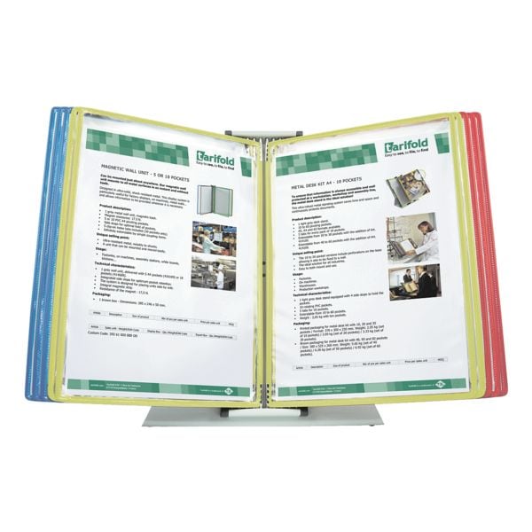 Tarifold Tischst�nder �Rum�nien� A4 mit 10 Sichttafeln