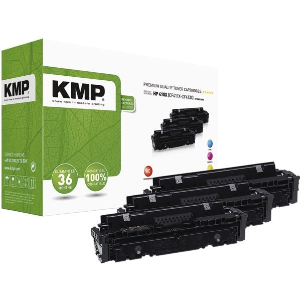 KMP Toner-Set ersetzt HP 410X (CF252XM)