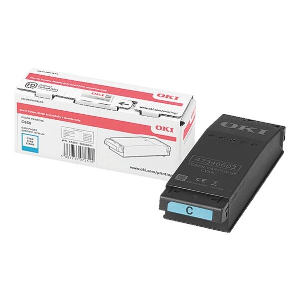 OKI Toner »09006127« cyan