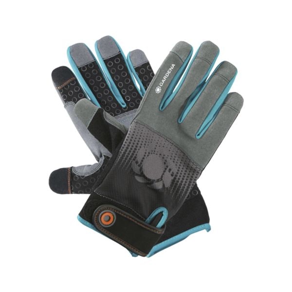 GARDENA Gerätehandschuhe, Größe M blau / grau / schwarz GARDENA Gerätehandschuhe, Größe M blau / grau / schwarz