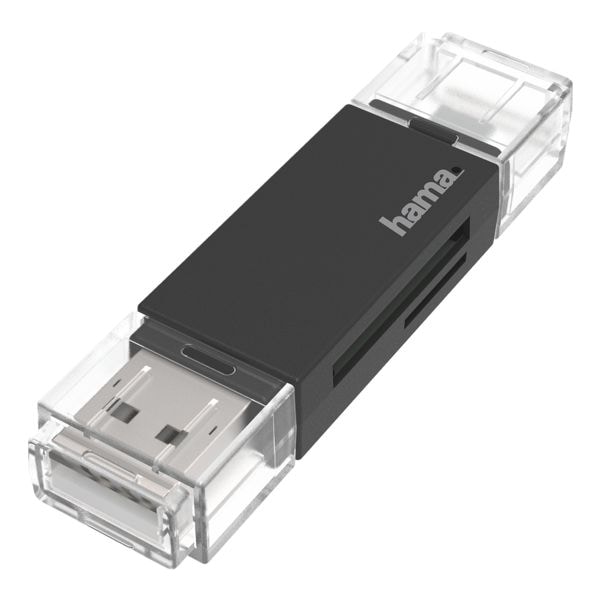 Hama USB-microSD-Kartenleser