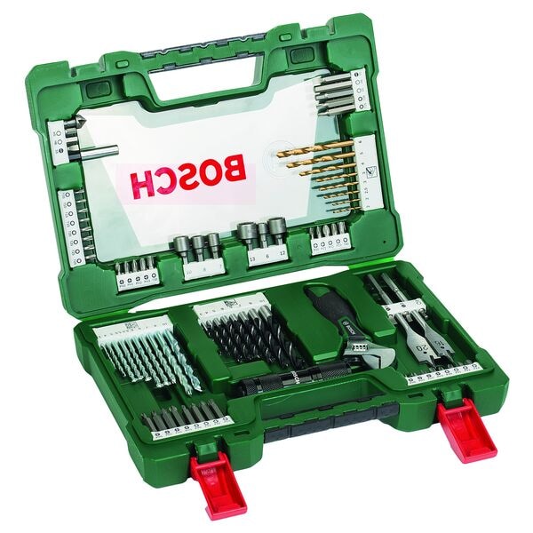 BOSCH 83-tlg. Bohrer- und Bitsatz-Set »V-Line«