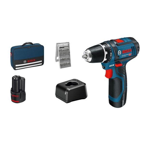 BOSCH Akku-Bohrschrauber GSR 12V-15 Professional