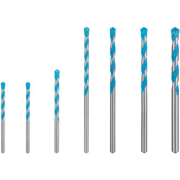 BOSCH 7-tlg. MultiConstruction CYL-9 Bohrer-Set � 4 - 12 mm