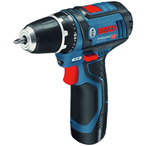 BOSCH Akku-Bohrschrauber GSR 12V-15 Professional