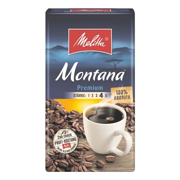 Melitta Kaffee gemahlen Montana Premium 500 g