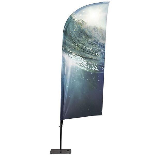 Showdown Displays Fahnenmast Beachflag Alu Wind 205 cm - ohne Bezug