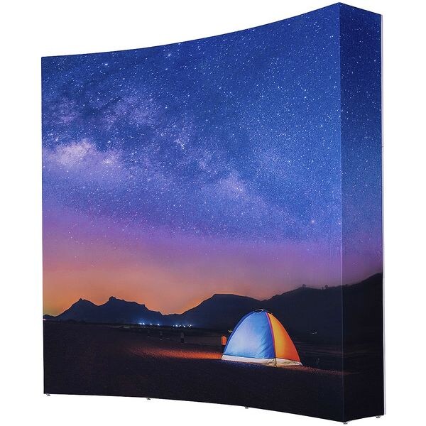 Showdown Displays Pop-Up Wand »Impress Curved 3 x 3« - ohne Bezug