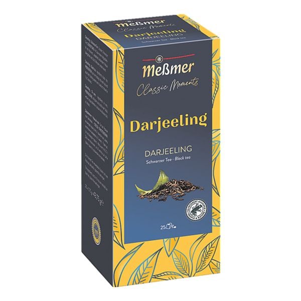 Memer Schwarzer Tee Classic Moments Darjeeling Tassenportion, 25 Stck