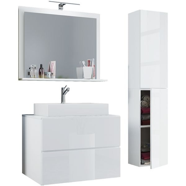 VCM Morgenthaler 4-tlg. Badmbel-Set Lendas L 80 cm