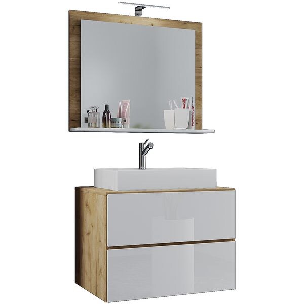 VCM Morgenthaler 3-tlg. Badmöbel-Set »Lendas M« 80 cm