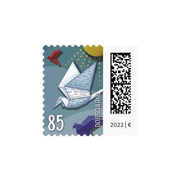 0,85 € Markenset Brieftaube Deutsche Post, 10x Briefmarke selbstklebend