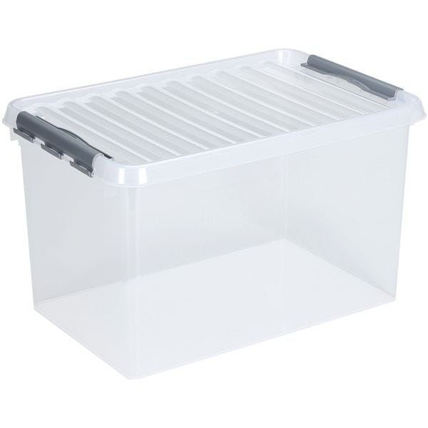 sunware Aufbewahrungsbox Q-line 72 Liter H6163402 transparent