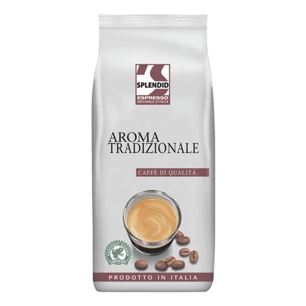 SPLENDID Kaffeebohnen fr Espresso Aroma Tradizionale 1 kg
