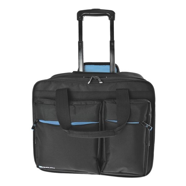 Monolith Business Laptop-Trolley Blue Line - 15,6 Zoll (aus Recyclingmaterial)
