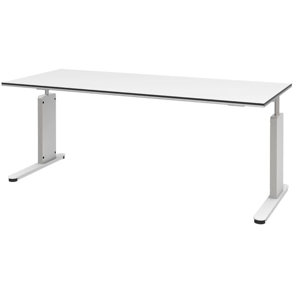 Schreibtisch Objekt Plus 180 cm, Rechteck, C-Fu