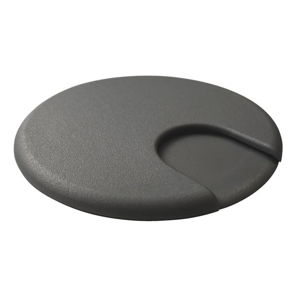 Kerkmann Kabeldurchlassdose �Move 2� - rechts - schwarz