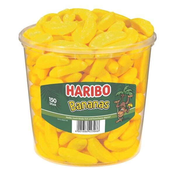 Haribo Schaumzucker Bananas Box 150 Stck