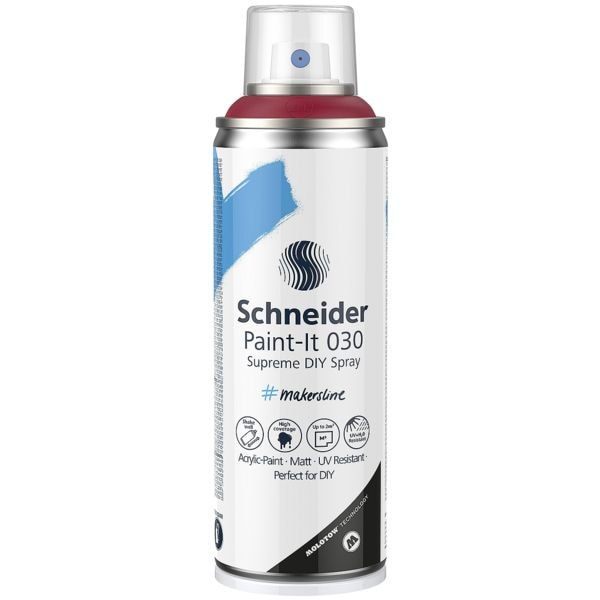Schneider Permanent Spray Supreme Paint-it 030 auf Acryl-Basis