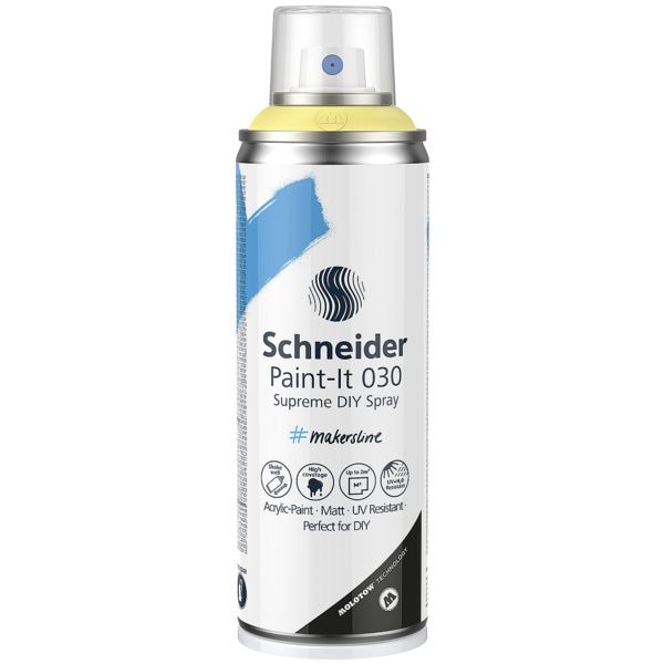 Schneider Permanent Spray Supreme Paint-it 030 auf Acryl-Basis