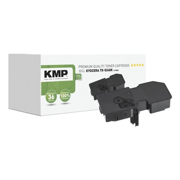 KMP Toner ersetzt Kyocera TK5240K (1T02R70NL0)