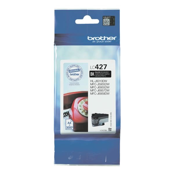 Brother Tintenpatrone »LC-427BK«