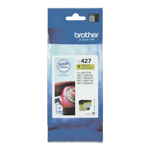 Brother Tintenpatrone LC-427Y
