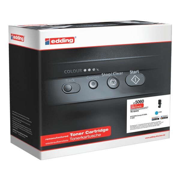 Edding Toner ersetzt Kyocera »TK-5240C«