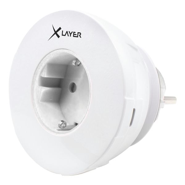Xlayer Steckdosenadapter 4400 mAh + 4 USB-Schnittstellen