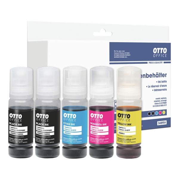 OTTO Office Tinten-Set ersetzt Canon »GI-51 BK/CMY«