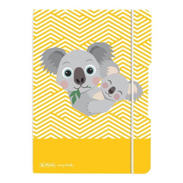 Herlitz Notizblock Cute Animals - Koala A5 Punktraster