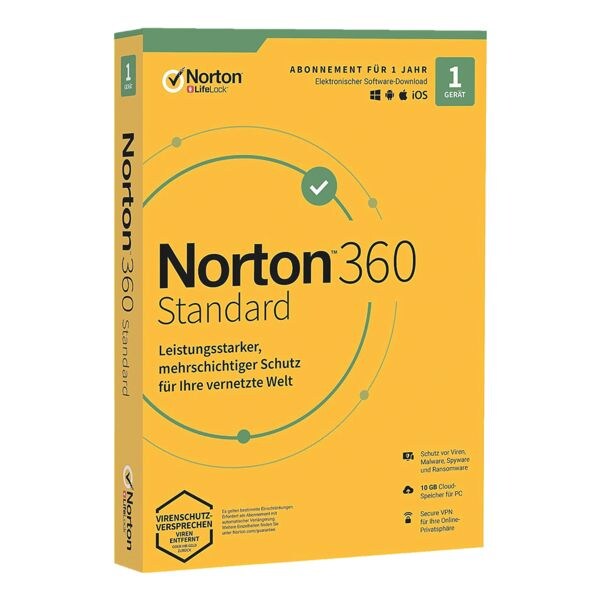 Norton Norton 360 Standard Sicherheitssoftware