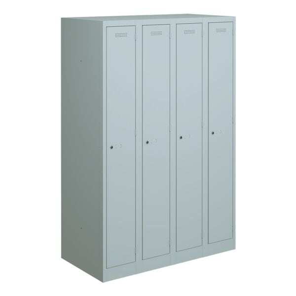 Bisley Spind Everyday Locker, 4x1, Stahl, 120 x 180 cm Bisley Spind Everyday Locker, 4x1, Stahl, 120 x 180 cm