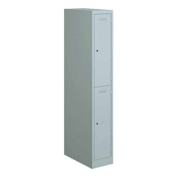 Bisley Spind Everyday Locker, 1x2, Stahl, 30 x 180 cm