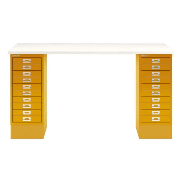 Bisley Schreibtisch �MultiRange� 140 cm, mit Sockel