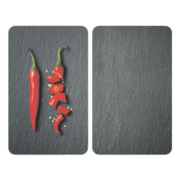 Wenko 2er-Set Herdabdeckplatte Universal »Cayenne«