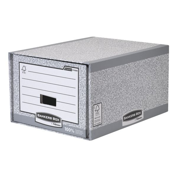 Bankers Box System 5er-Pack Archivschublade A4