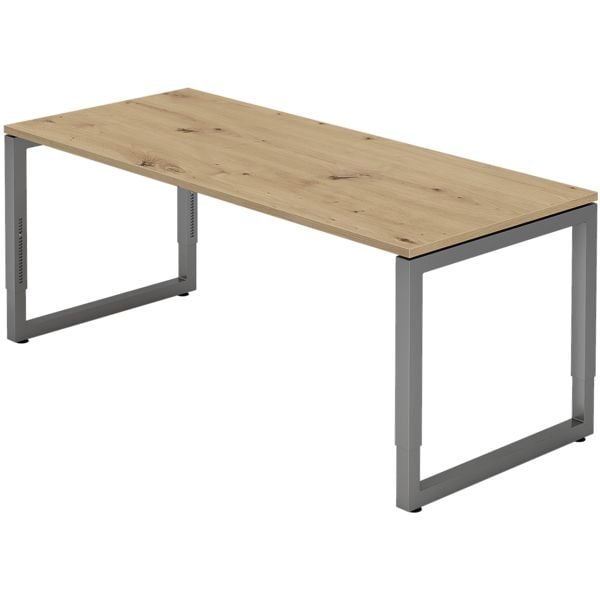 HAMMERBACHER Schreibtisch »R-Line« 180 cm, Bügel-Fuß graphit