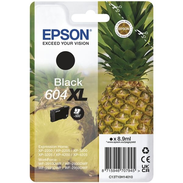 Epson Tintenpatrone »604XL« schwarz (C13T10H14010) Epson Tintenpatrone »604XL« schwarz (C13T10H14010)