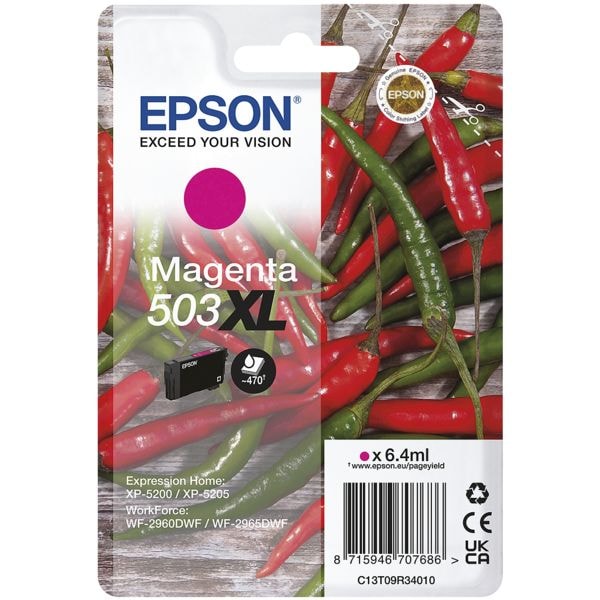 Epson Tintenpatrone »503XL« magenta (C13T09R34010)
