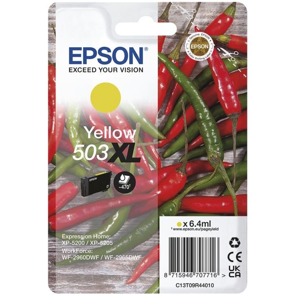 Epson Tintenpatrone 503XL gelb (C13T09R44010)