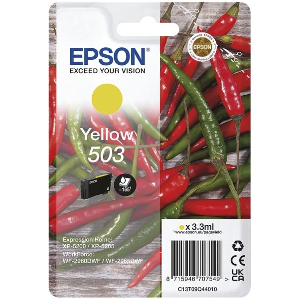 Epson Tintenpatrone »503« gelb (C13T09Q44010)