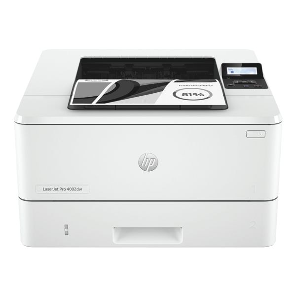 HP Laserdrucker LaserJet Pro SFP 4002dw, A4 schwarz wei Laserdrucker, 1200 x 1200 dpi, mit LAN und WLAN