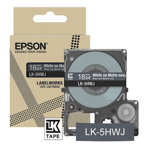 Epson Beschriftungsband LK-5JBJ 18 mm