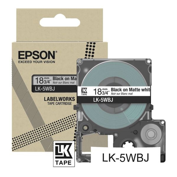 Epson Beschriftungsband LK-5JBJ 18 mm