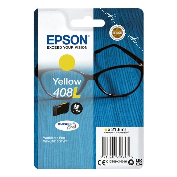 Epson Tintenpatrone »408L« (C13T09K44010) gelb